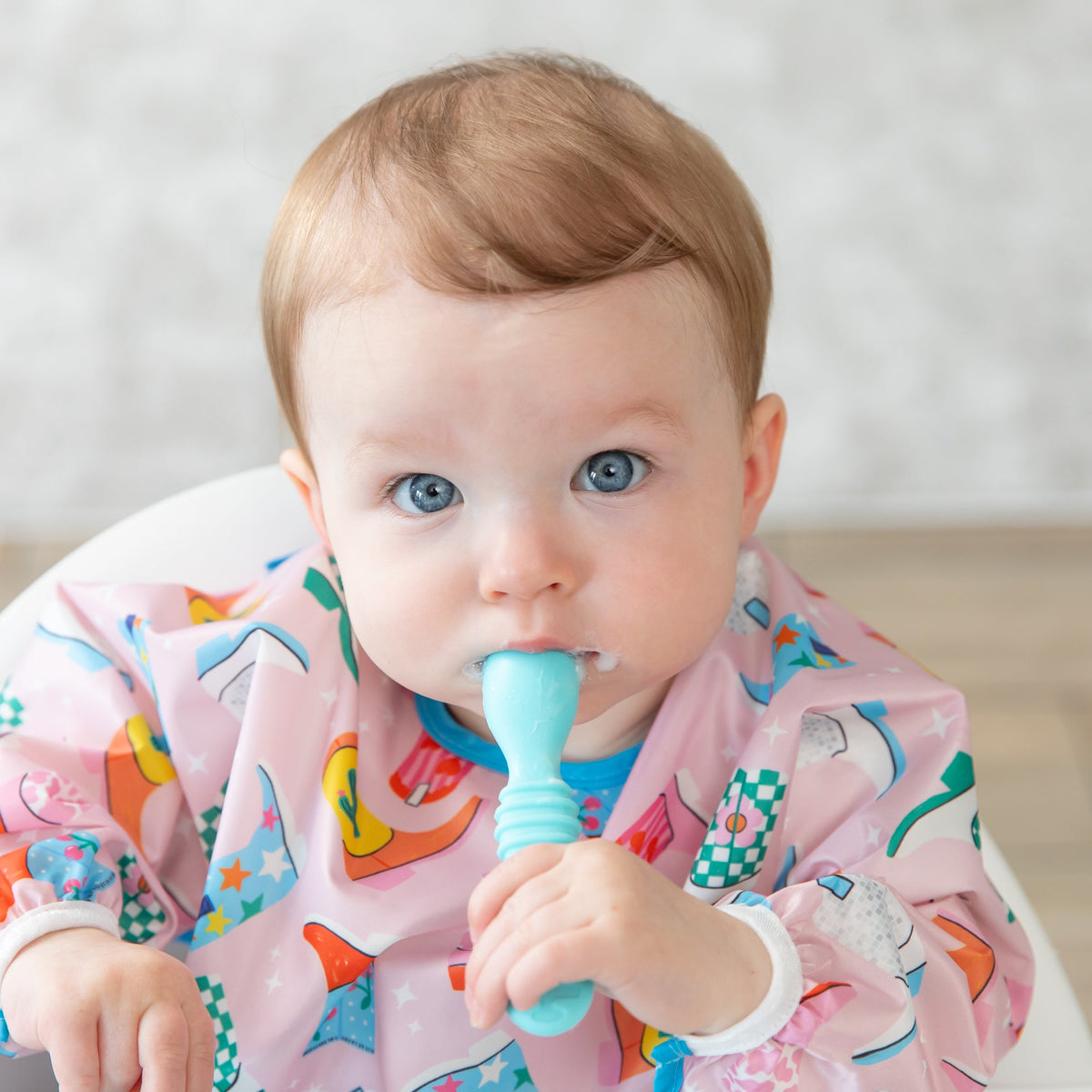 Bumkins Latest | Sleeved Bib 2 Pack: Disco Boots