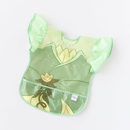 Bumkins Essential | Disney Princess Tiana Apron Bib, Ruffled, Waterproof