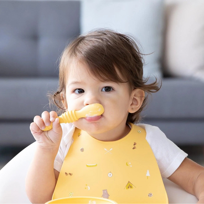 Bumkins Great Value | Silicone Bib 2 Pack: Ocean Life and Camp Gear