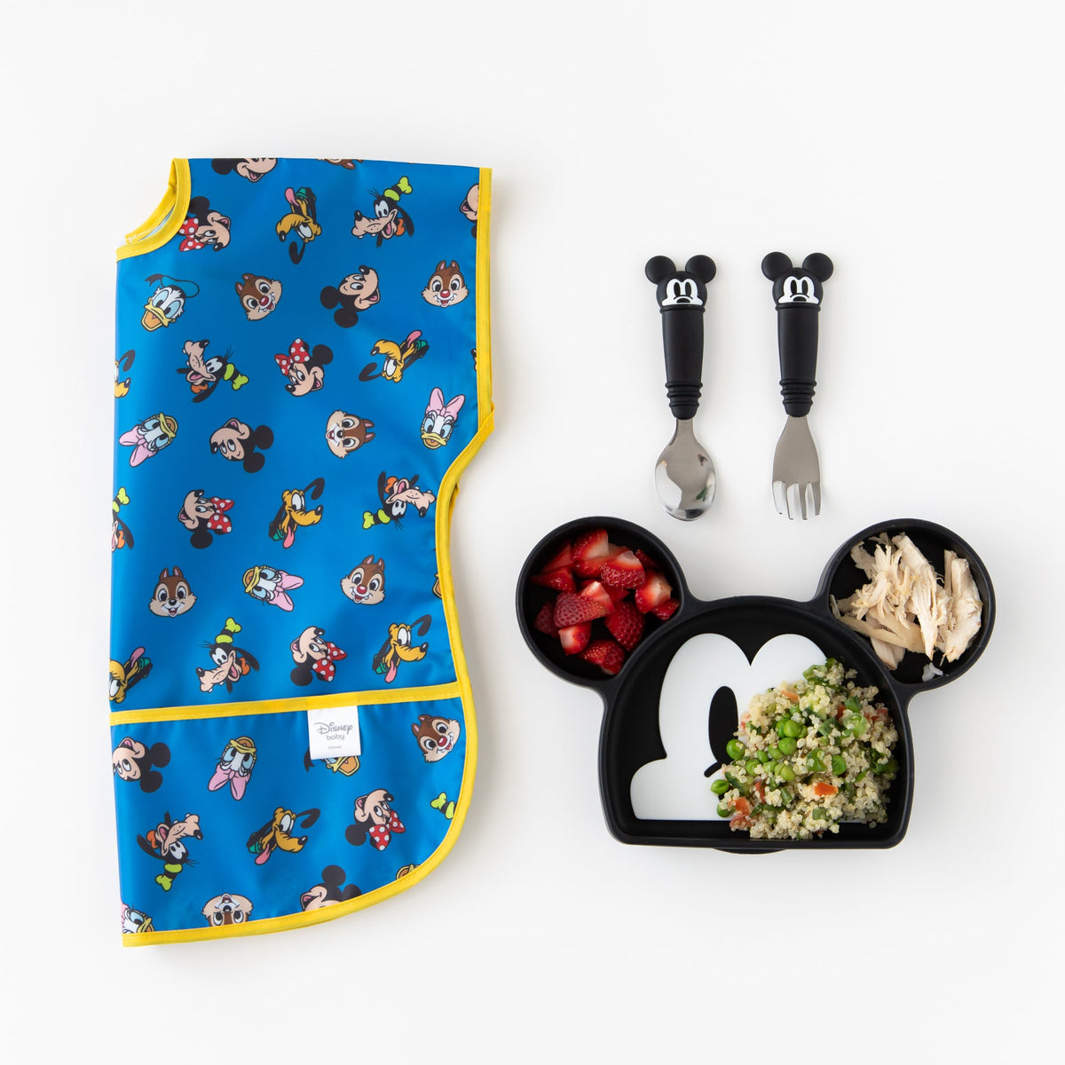 Bumkins Value | Junior Bib 2 Pack: Mickey & Friends MVP