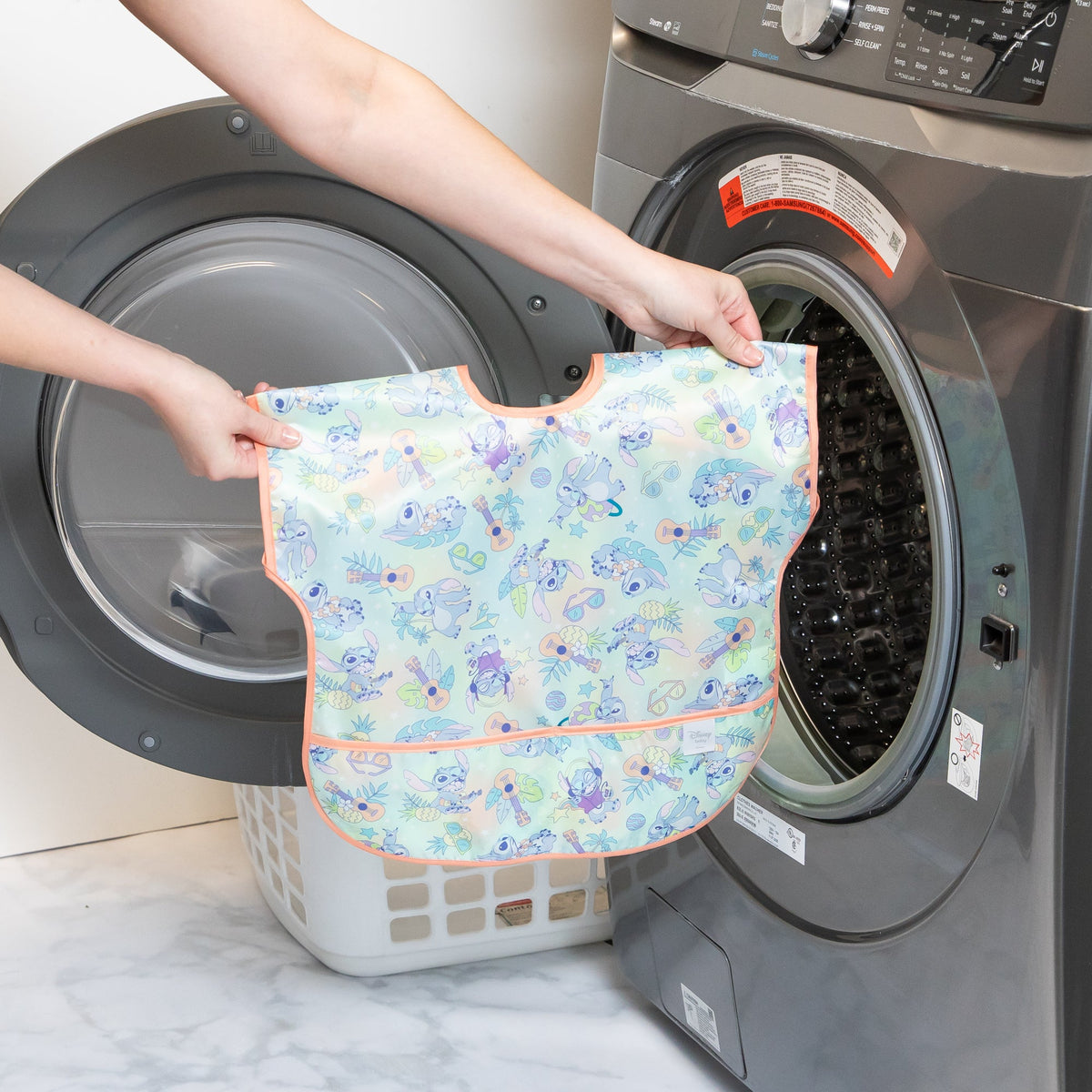 Bumkins Discount | Junior Bib 2 Pack: Stitch Star-ring Up Trouble