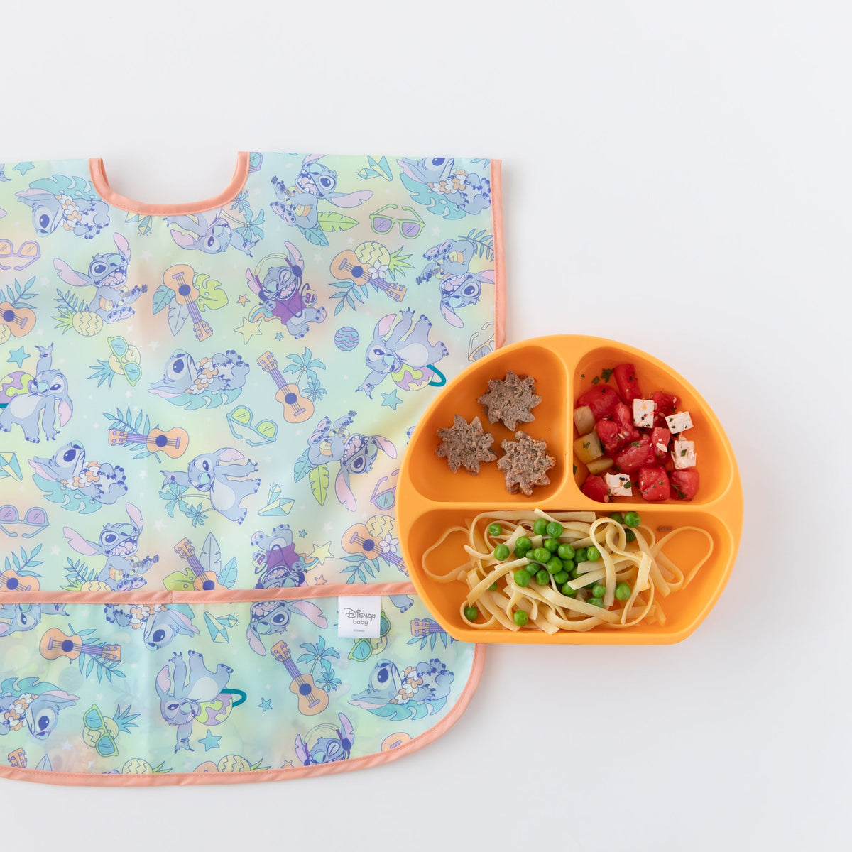 Bumkins Discount | Junior Bib 2 Pack: Stitch Star-ring Up Trouble