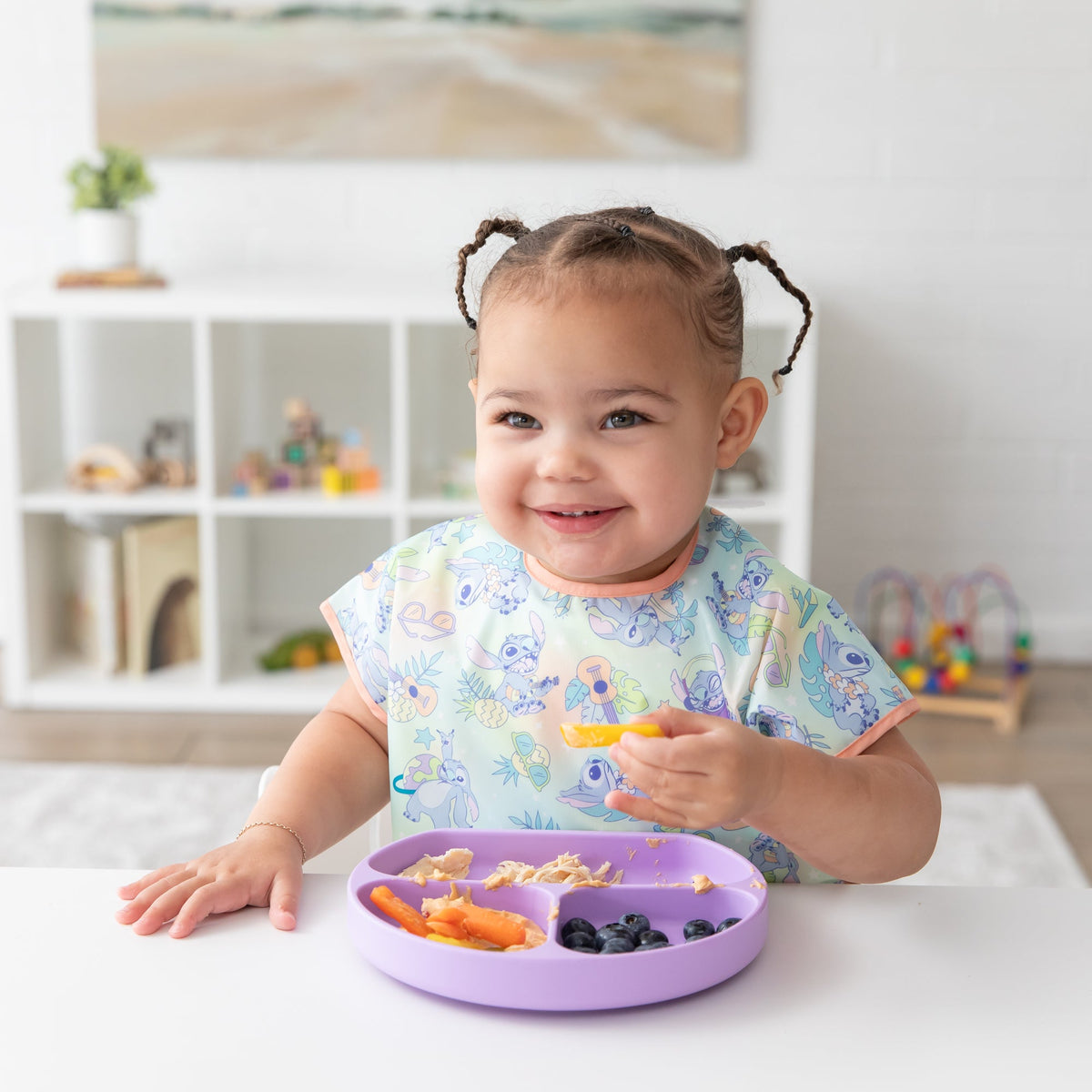 Bumkins Discount | Junior Bib 2 Pack: Stitch Star-ring Up Trouble