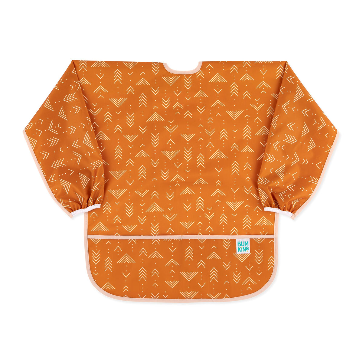 Bumkins Premium | Grounded Long-Sleeved Boho Art Smock, Waterproof Fabric