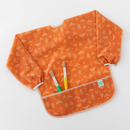 Bumkins Premium | Grounded Long-Sleeved Boho Art Smock, Waterproof Fabric