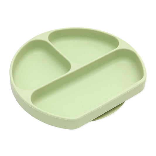 Bumkins Featured | Silicone Suction Plate for Baby & Toddler - Sage Baby