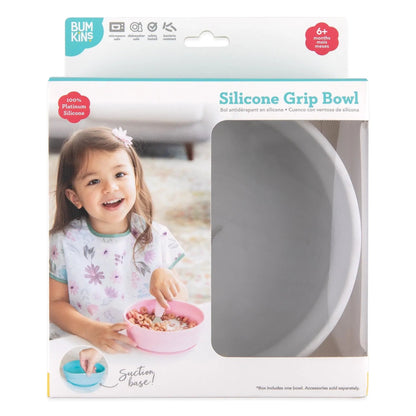 Bumkins Best Price | Silicone Stay-Put Suction Cup Bowls For Growing Toddlers