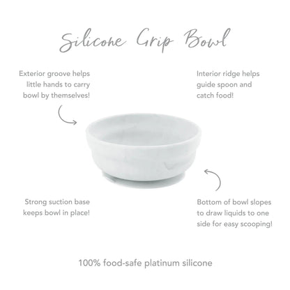 Bumkins Best Price | Silicone Stay-Put Suction Cup Bowls For Growing Toddlers