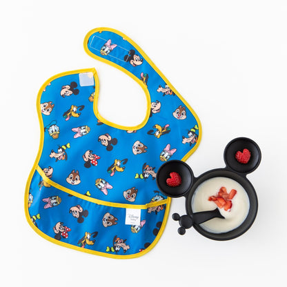 Bumkins Trending | Classic Black Disney Silicone First Feeding Set For Baby