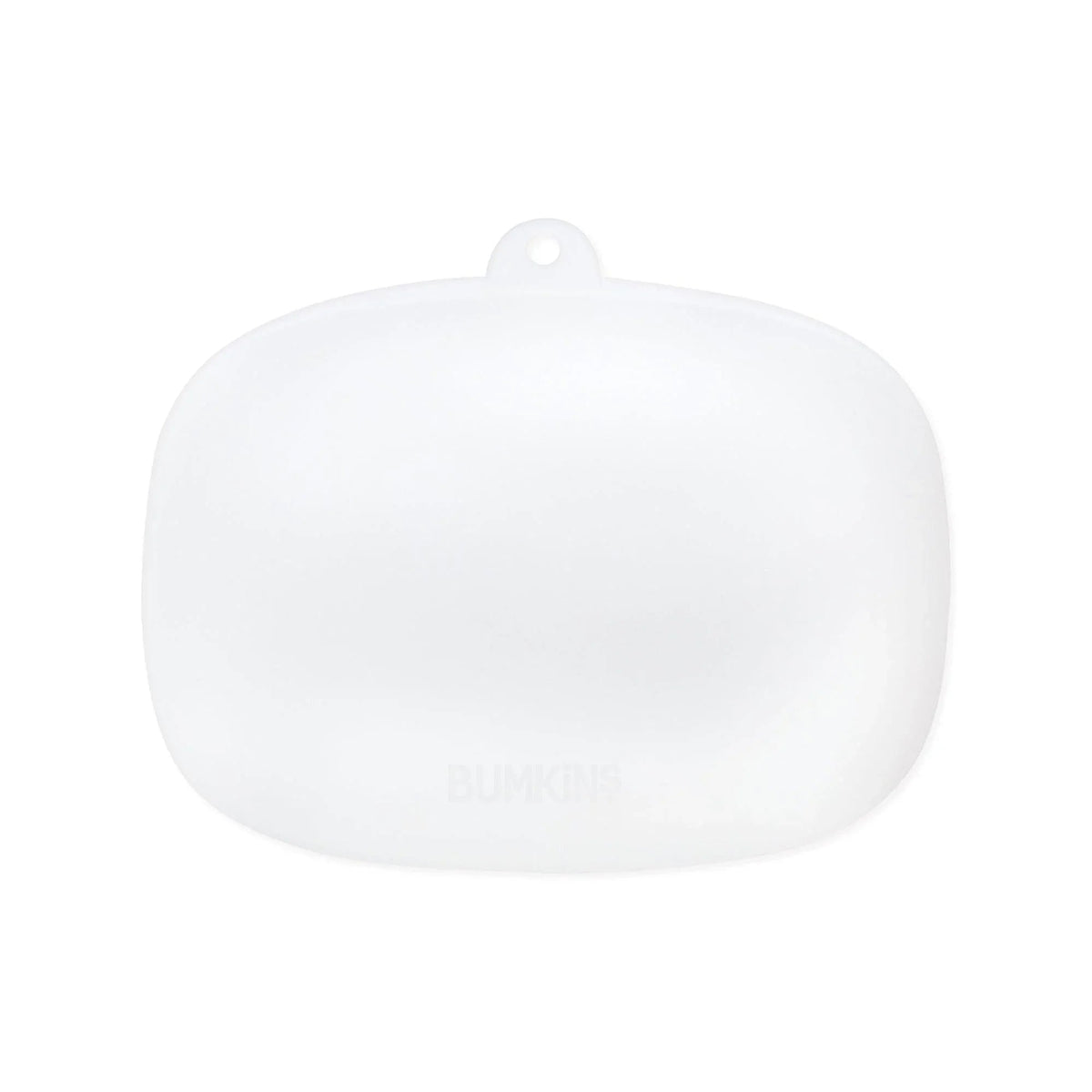 Bumkins Essential | Clear Silicone Stretch Lids for Divided Toddler Plates