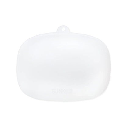 Bumkins Essential | Clear Silicone Stretch Lids for Divided Toddler Plates