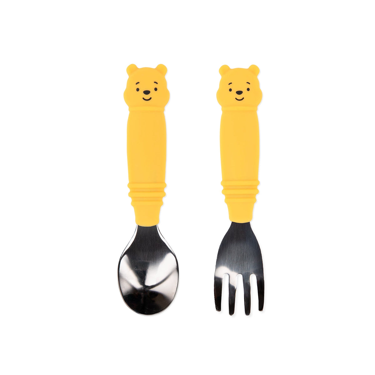 Bumkins Special Offer | Disney Winnie the Pooh Spoon and Fork Set for Babies