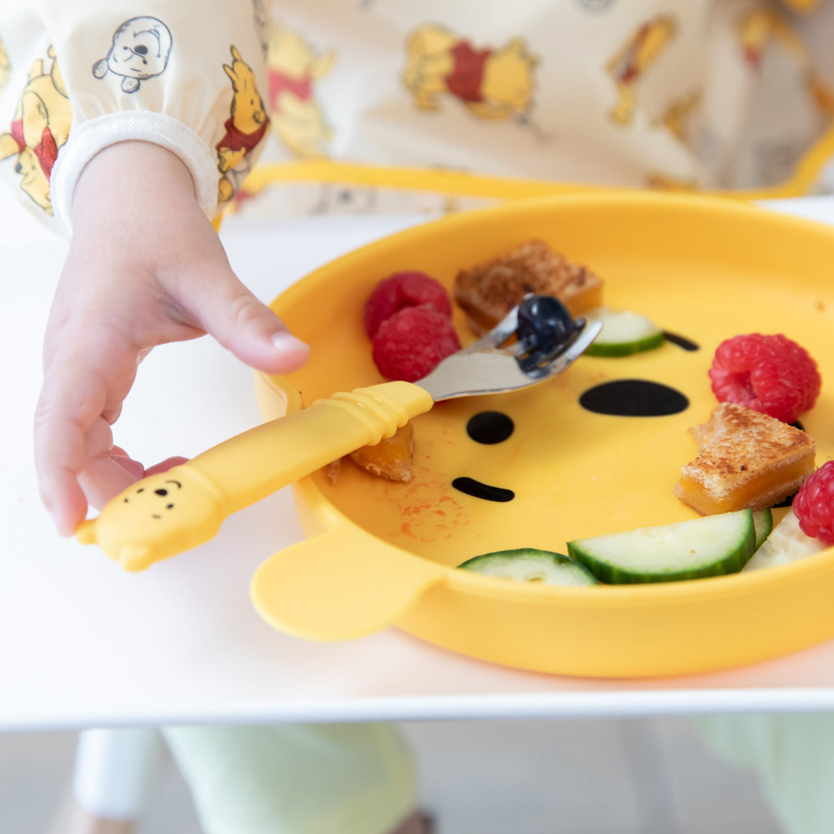 Bumkins Special Offer | Disney Winnie the Pooh Spoon and Fork Set for Babies