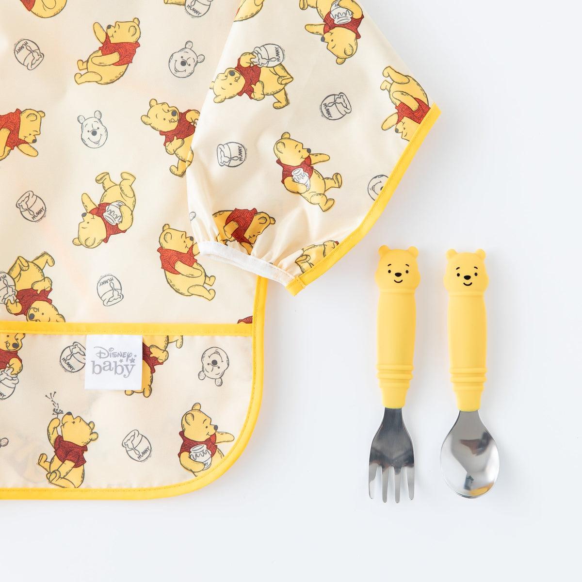 Bumkins Special Offer | Disney Winnie the Pooh Spoon and Fork Set for Babies