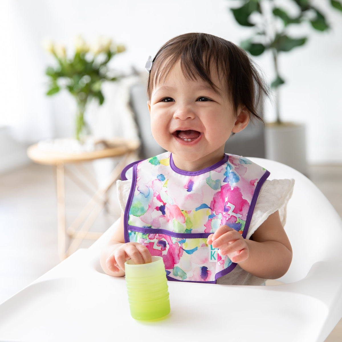 Bumkins New | Silicone Training Cup For Baby Transitioning To Regular Cups