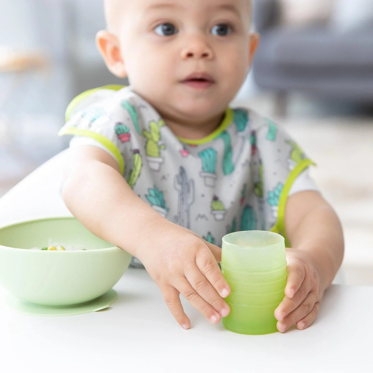 Bumkins New | Silicone Training Cup For Baby Transitioning To Regular Cups