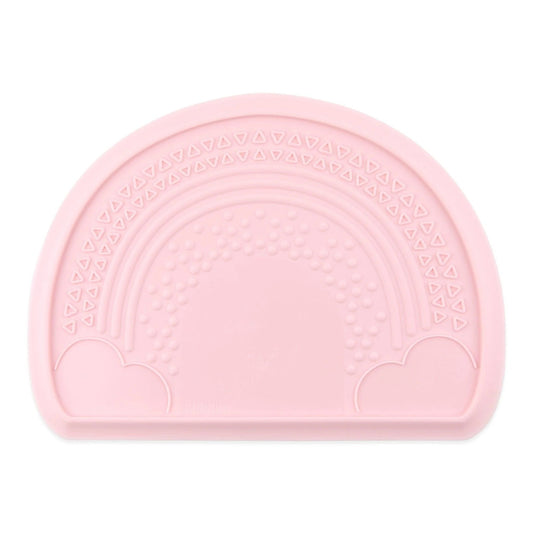 Bumkins Great Value | Food-Grade Silicone Sensory Placemat For Babies in Pink