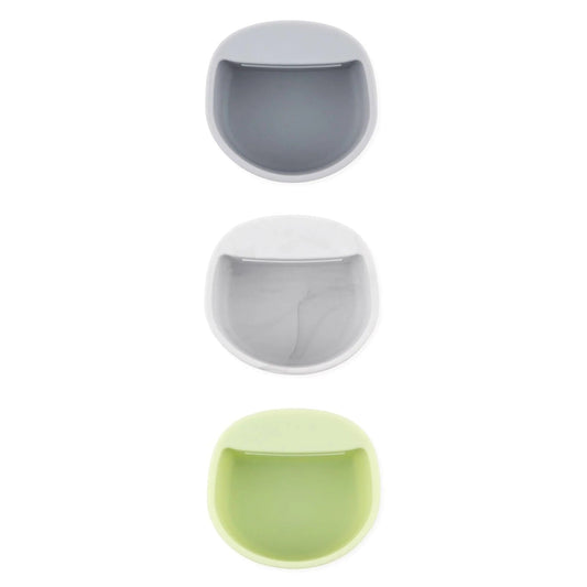 Bumkins Trusted | Silicone Little Dipper Round 3-Pack: Taffy