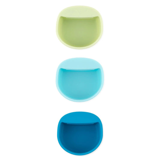 Bumkins Popular | Silicone Sauce Cups Attach to Most Plates for Dipping