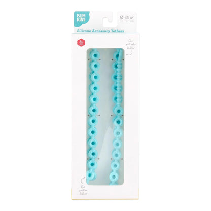 Bumkins Best Seller | Silicone Tether Set | Utensil + Toy Catcher for High Chairs