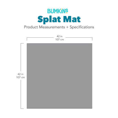 Bumkins Exclusive | Desert Boho Print Splat Mat For Tables + Under Highchairs