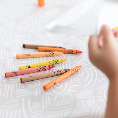 Bumkins Exclusive | Desert Boho Print Splat Mat For Tables + Under Highchairs