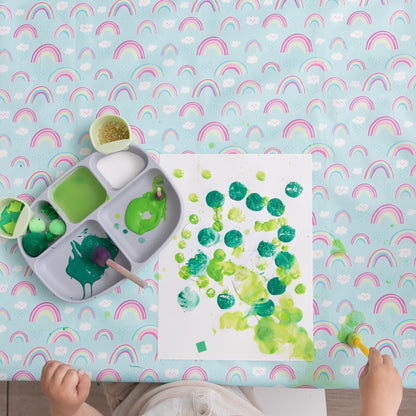 Bumkins Top Pick | Washer-Friendly Activity Play Mat & Spill Catcher