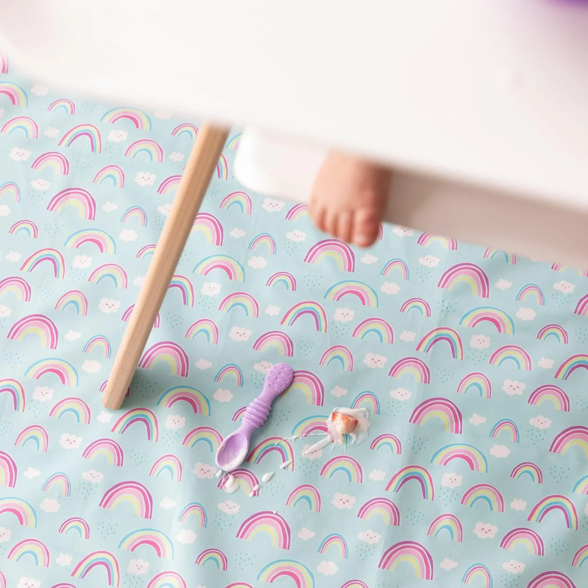 Bumkins Top Pick | Washer-Friendly Activity Play Mat & Spill Catcher