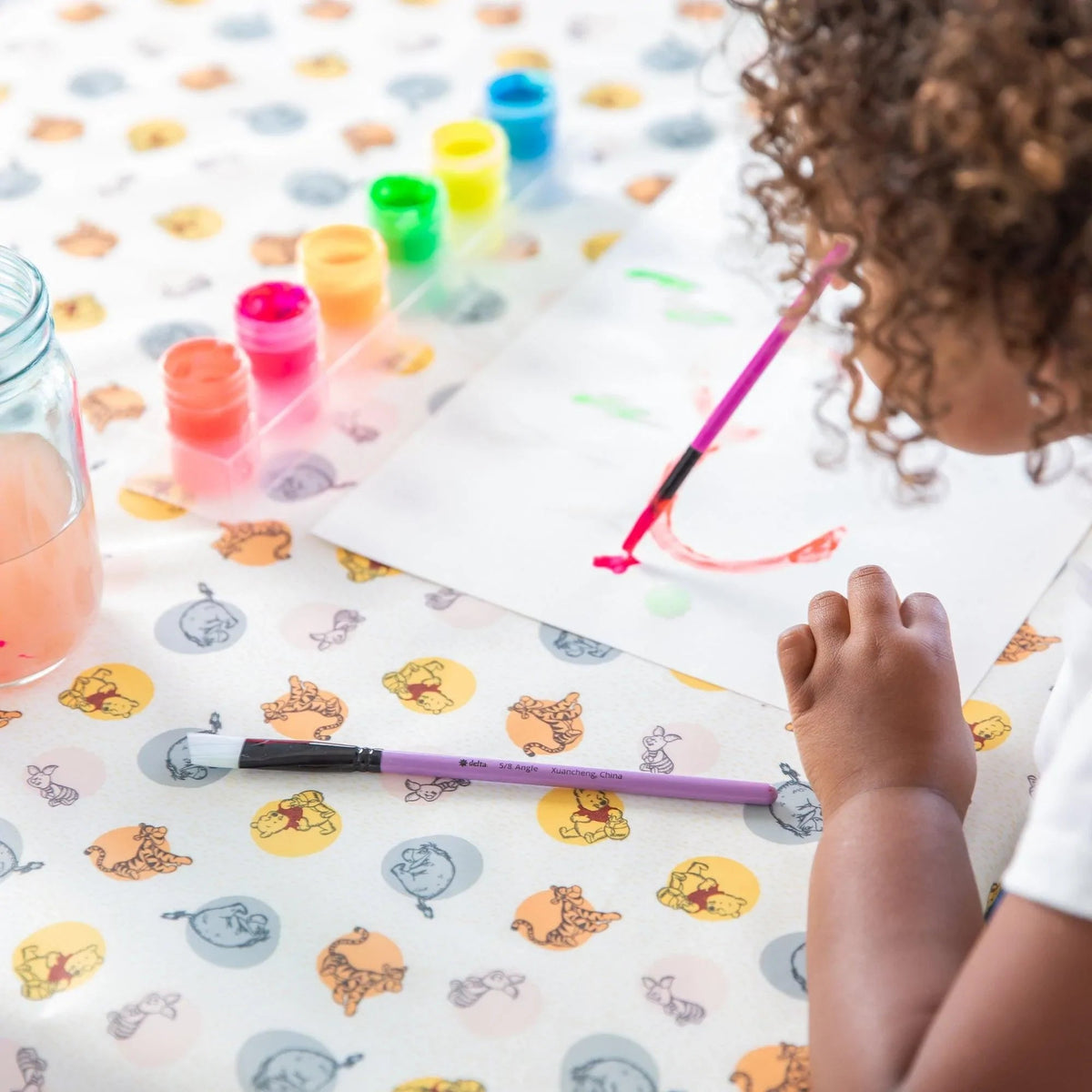 Bumkins Best Seller | Winnie and Friends Splats Mats For Floors & Tables