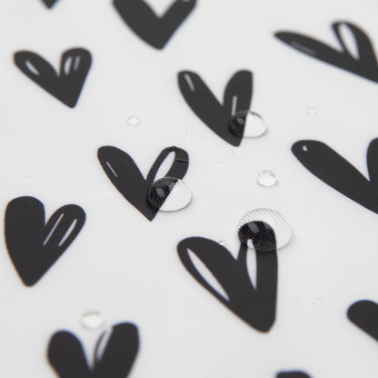 Bumkins Popular | Heart Splat Mat For Tables + Under Highchairs
