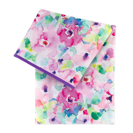 Bumkins Signature | Watercolor Splat Mat for Arts and Crafts + Mealtime Messes
