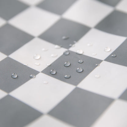 Bumkins Quality | Splat Mat: Charcoal Check