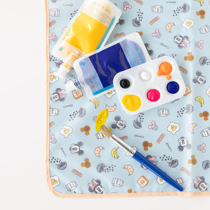 Bumkins Quality | Splat Mat: Mickey + Minnie Sunny Side Up