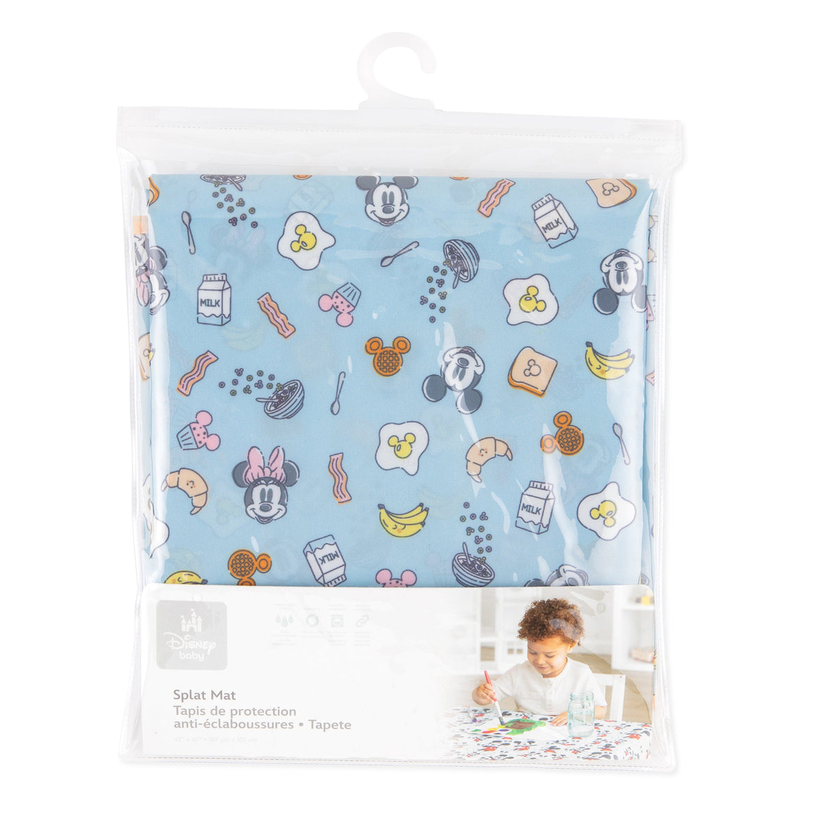 Bumkins Quality | Splat Mat: Mickey + Minnie Sunny Side Up