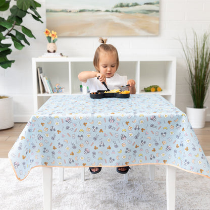 Bumkins Quality | Splat Mat: Mickey + Minnie Sunny Side Up