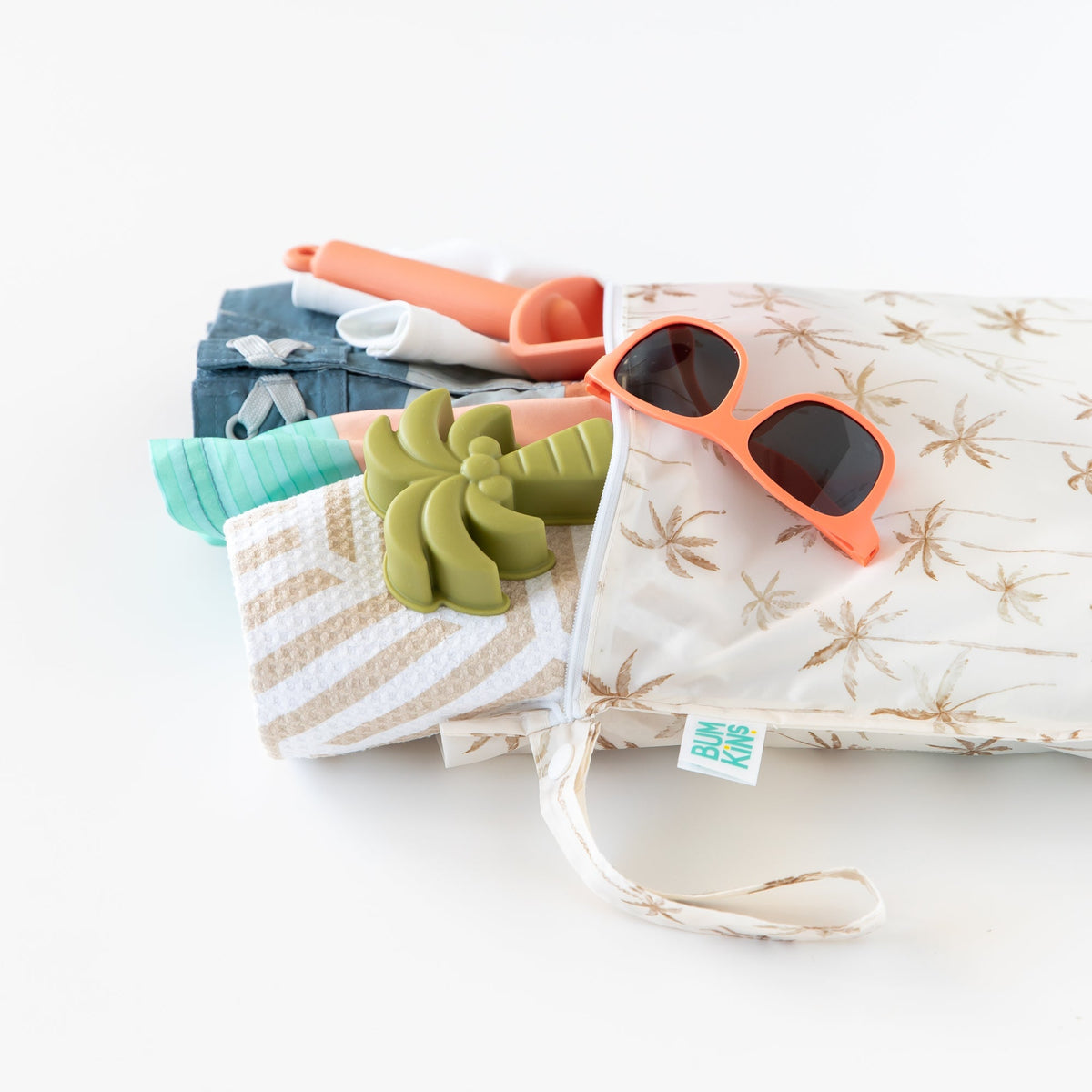 Bumkins Best Price | Wet Bag: Palm Daze