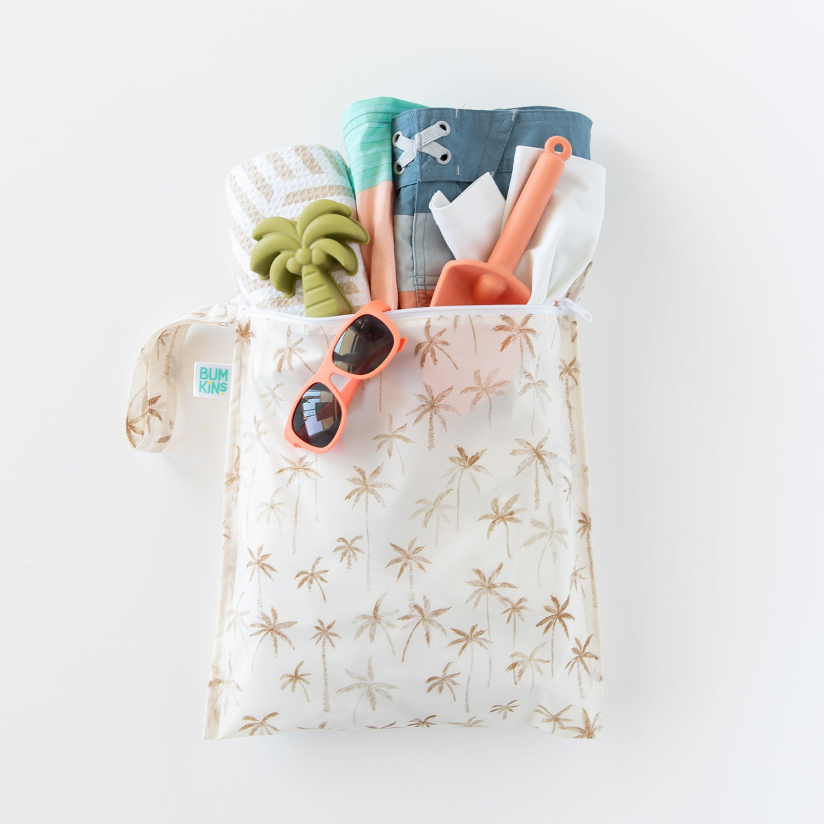 Bumkins Best Price | Wet Bag: Palm Daze