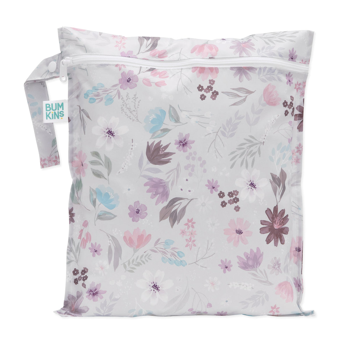 Bumkins Great Value | Floral Print Large Hanging Wet Bag For @ Home or On-The-Go