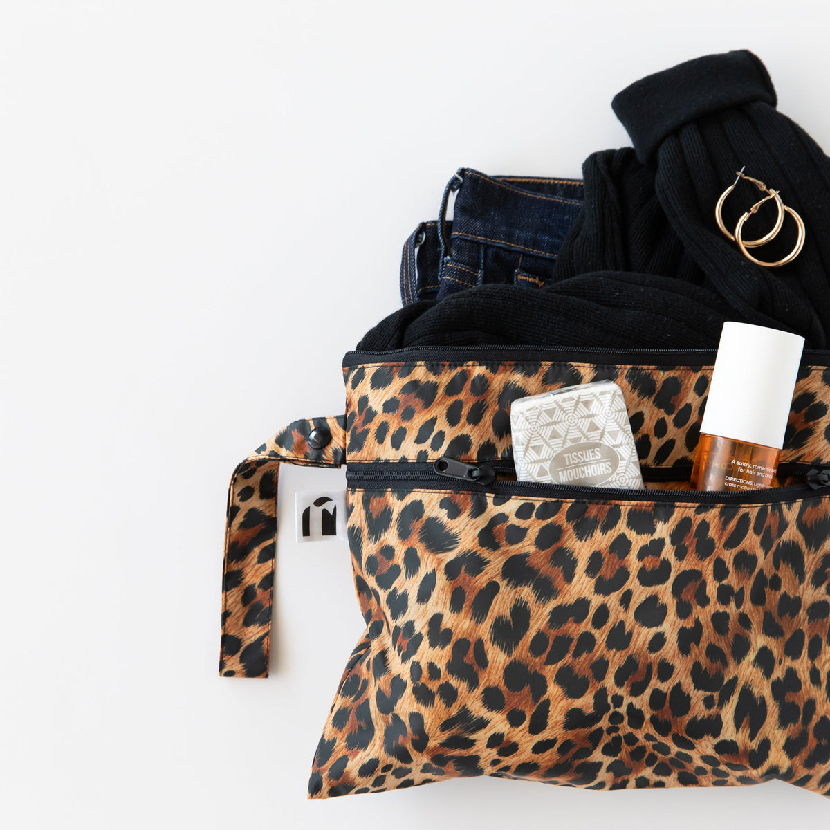 Bumkins Essential | Wet/Dry Clutch: Leopard