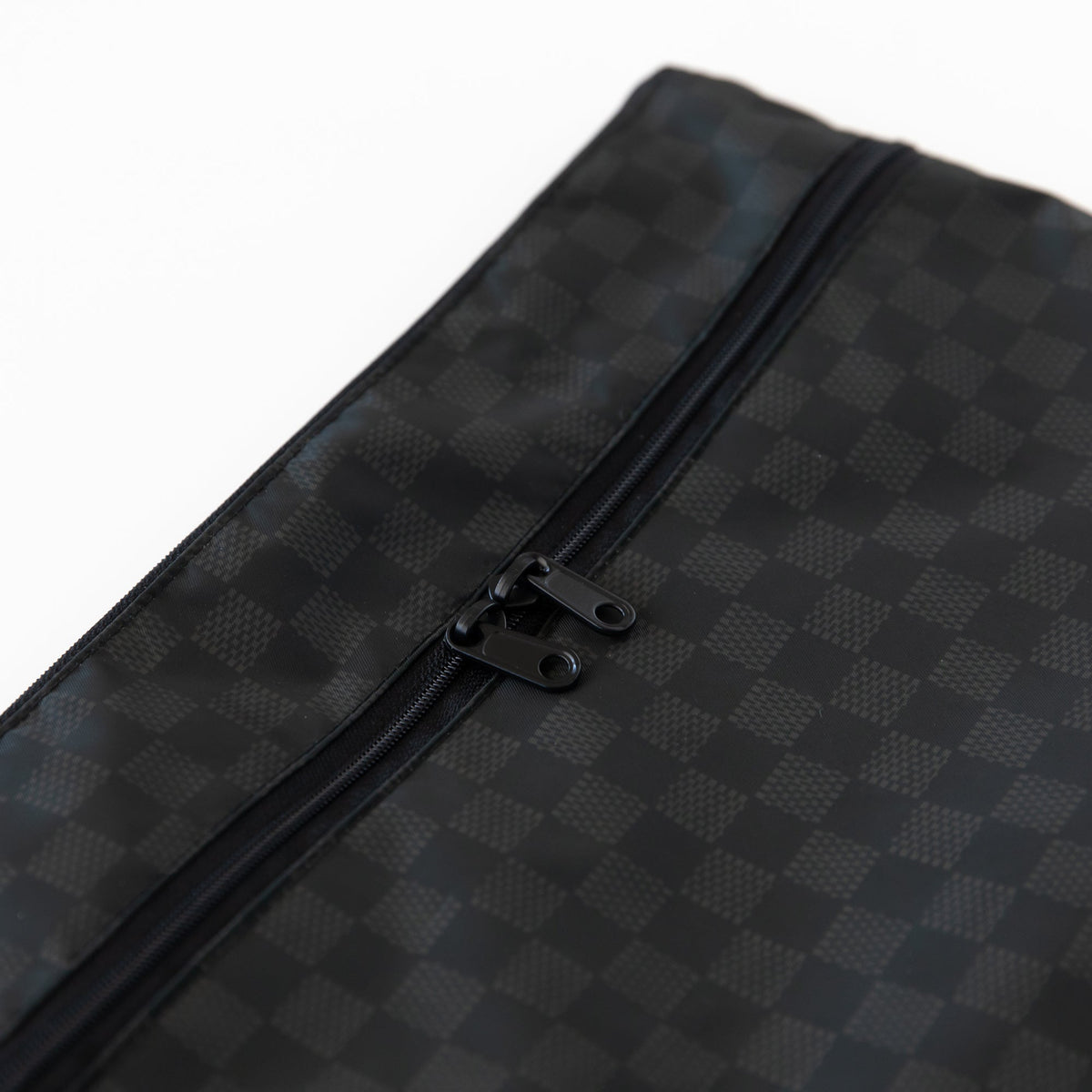 Bumkins New | Black Checker Print Wet/Dry Travel Clutch | Waterproof
