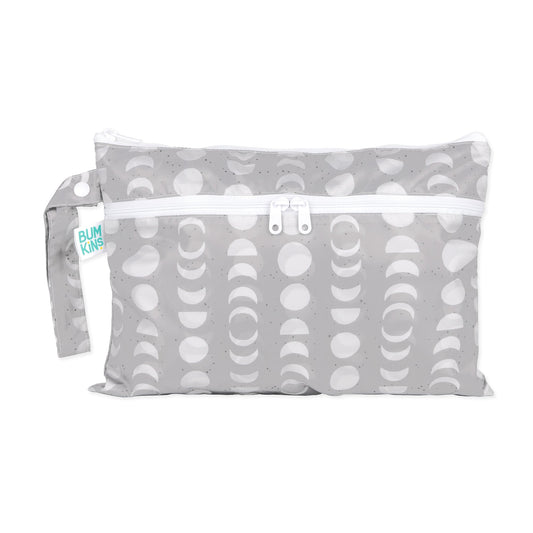 Bumkins Quality | Lunar Phase Waterproof Wet/Dry Clutch for Swim, Gym, Travel