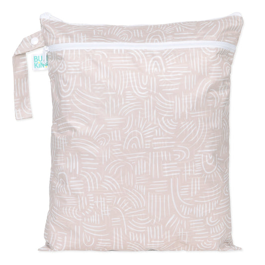 Bumkins Exclusive | Boho Chic Waterproof Wet/Dry Bag for Travel + Storage, Wander