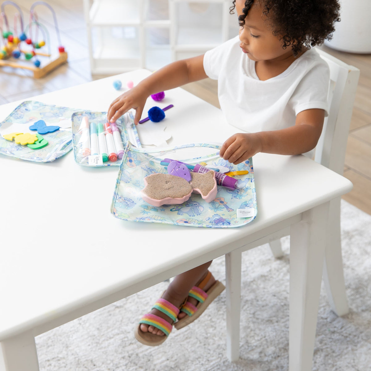 Bumkins Special Offer | Clear Travel Bag 3 Pack: Aloha Stitch