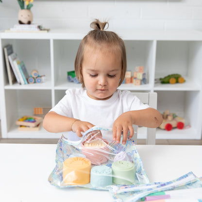 Bumkins Special Offer | Clear Travel Bag 3 Pack: Aloha Stitch