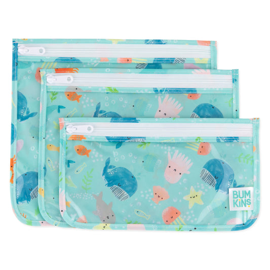 Bumkins Featured | Clear Travel Bags Ft. Adorable Ocean Animals