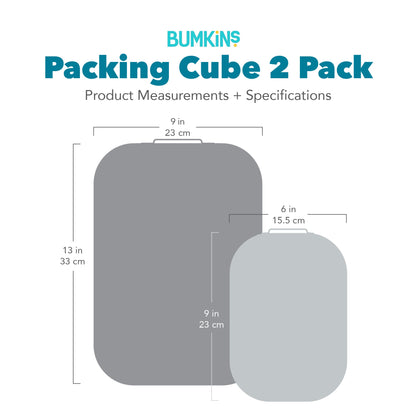 Bumkins Deals | Packing Cube 2 Pack: Winnie + Friends