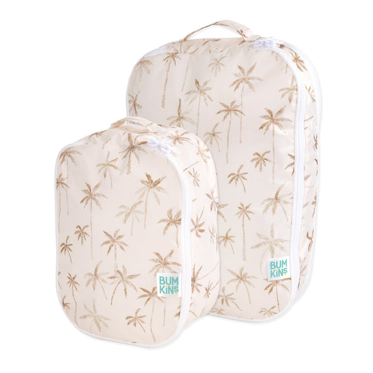 Bumkins Special Offer | Packing Cube 2 Pack: Palm Daze