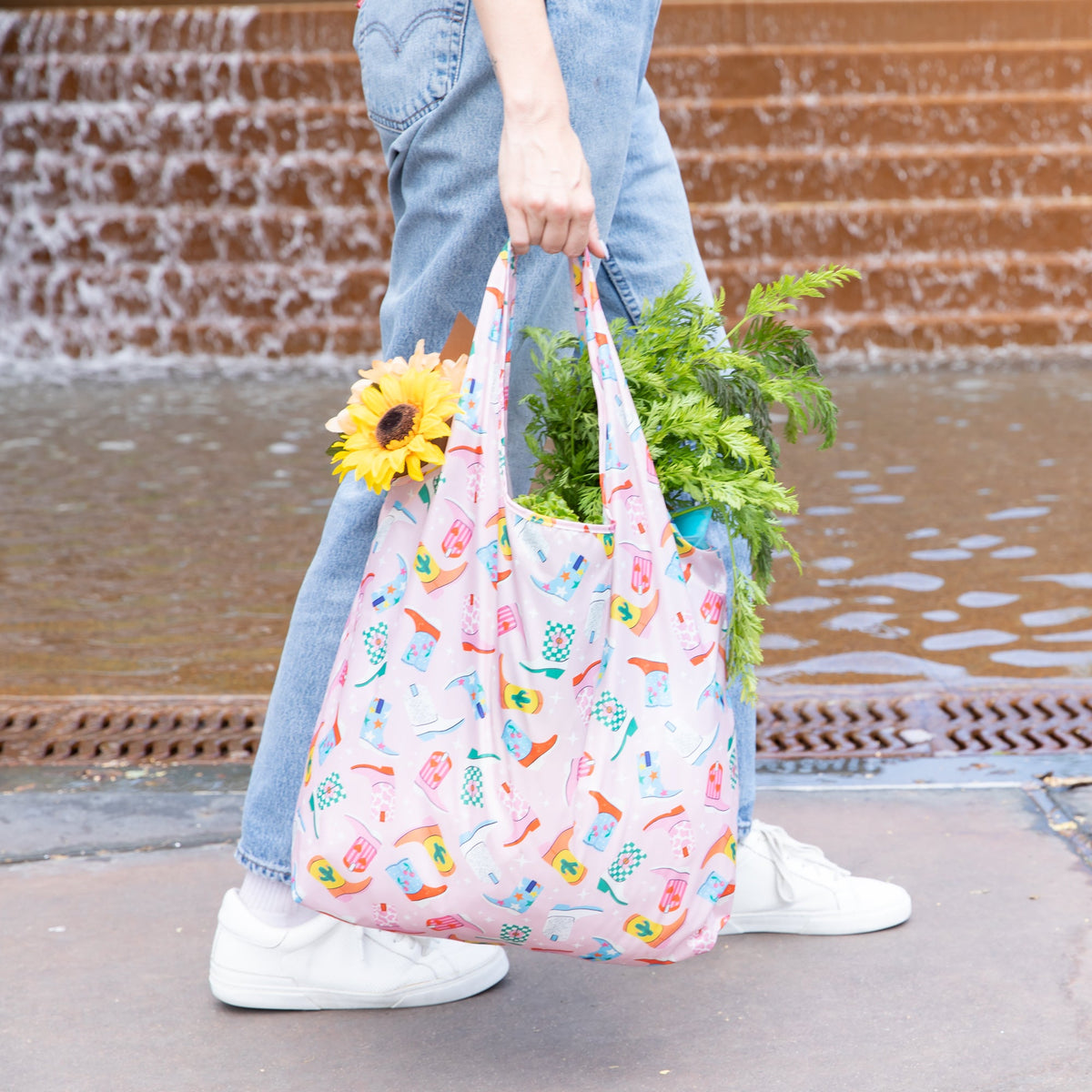 Bumkins Trending | Packable Tote Bag: Boots