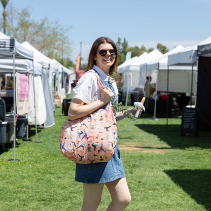 Bumkins Best Price | Packable Tote Bag: Yoga Pals