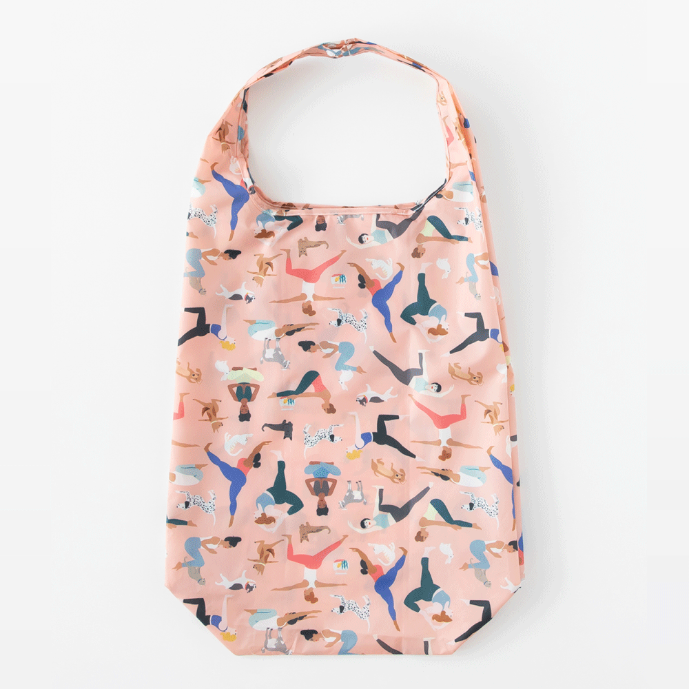 Bumkins Best Price | Packable Tote Bag: Yoga Pals